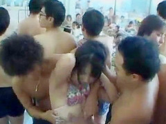 Japan's Public Pool Pleasure Session with Nippon's Secret Girl Encounter Leaves You Horny and Fucking XXX